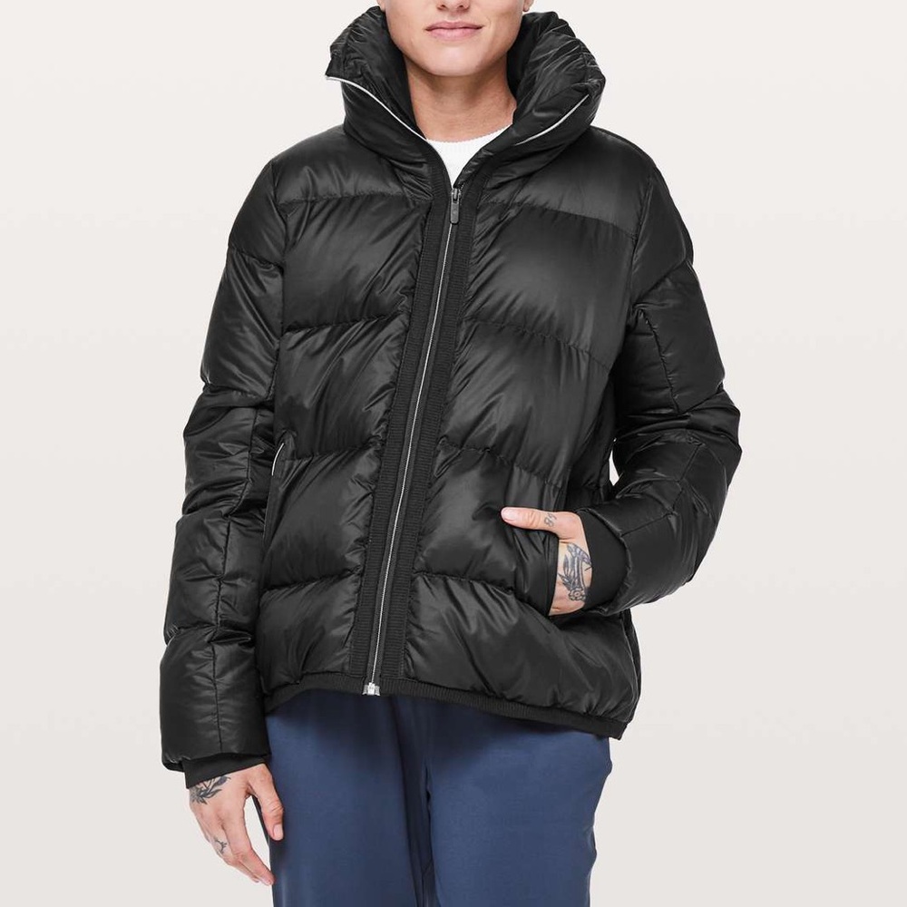 Lululemon down filled puffer jacket - image 1